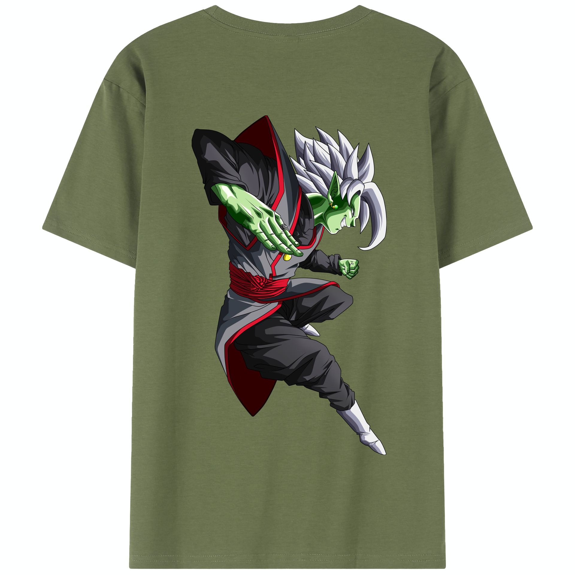 （画像用） ドラゴンボール ベジット DRAGON BALL Vegetto 綿100％半袖Tシャツ（背面プリント）